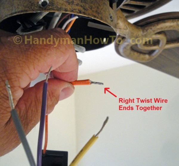 Ceiling Fan Capacitor Wiring Connection Diagram
