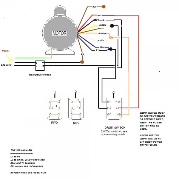 Industrial Motor Wiring Diagram