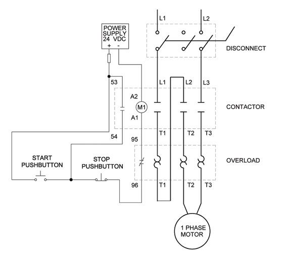 Wiring Diagram Single Phase To Phase 3