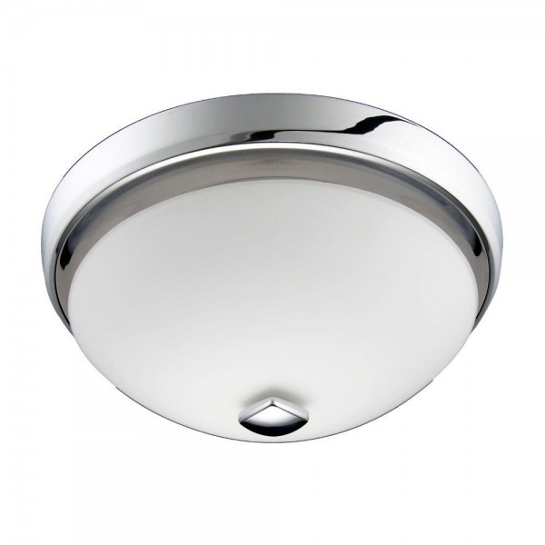 Nutone Decorative Chrome 100 Cfm Ceiling Bathroom Exhaust Fan With