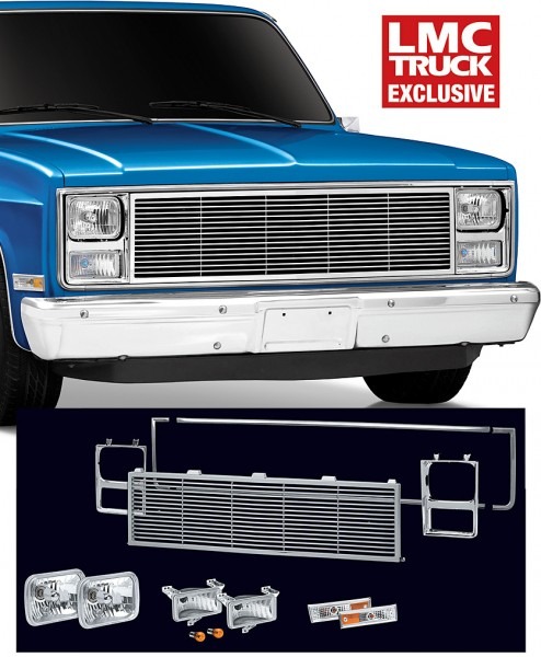 Se Front End Dress Up Kit With Rectangular Single Headlights