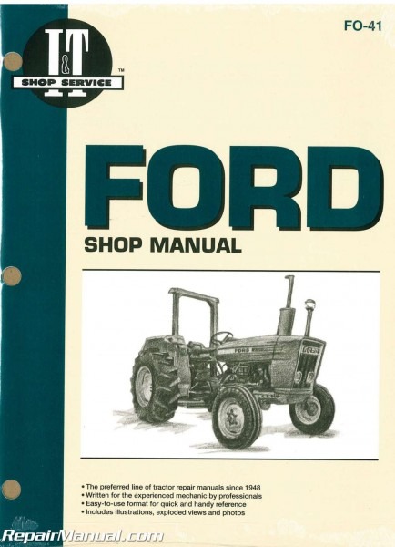 Ford New Holland 2310 2600 2610 3600 3610 4100 After 1974 4110