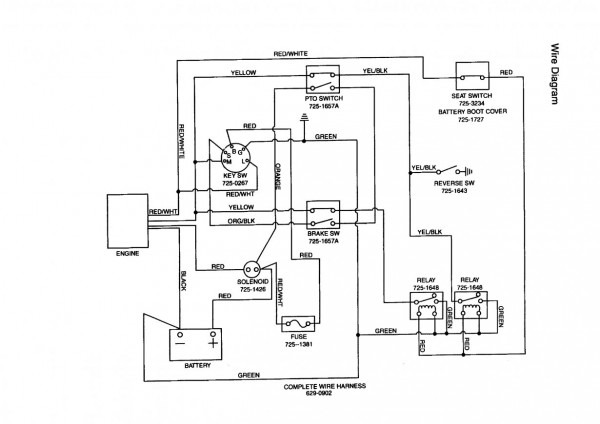 Huskee Lt 4200 Wiring Diagram