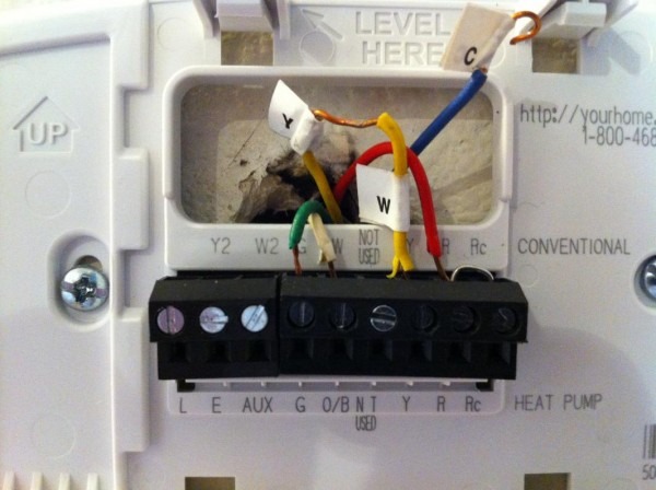 Honeywell Rth6350d 5 With Wiring Diagram For Thermostat To