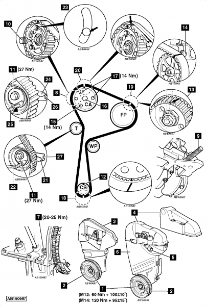 2006 Honda Accord V6 Serpentine Belt Diagram