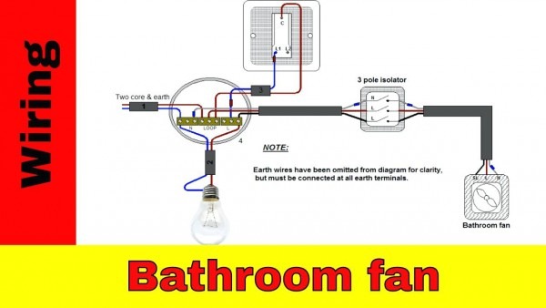 Bathroom Fan Light Rocker Switch Wiring Diagram