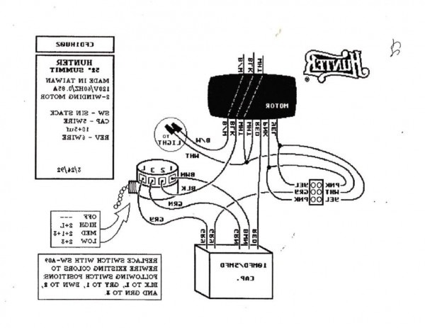 Harbor Breeze 0033905 Wiring Diagram For Switch