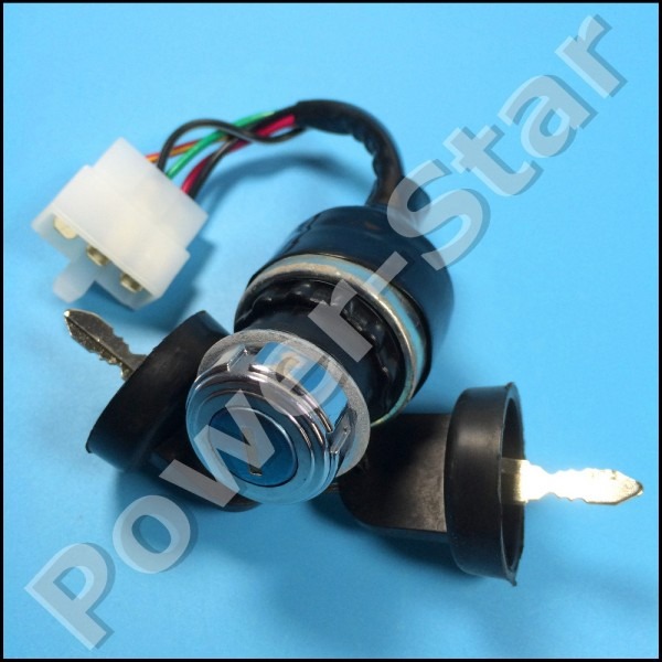 Ignition Switch Key 5 Wire Start On Off For 250cc 150cc 125 110cc