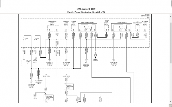 Wiring Diagram Kenworth T800