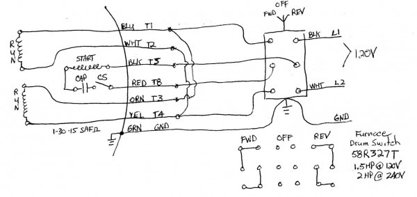Leeson 3hp Electric Motor Wiring Diagram