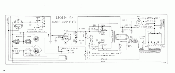 Servicing The Leslie 147 Amplifier