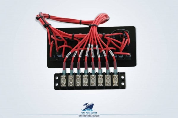 Marine Switch Panel Interface With Terminal Block Min New Wire