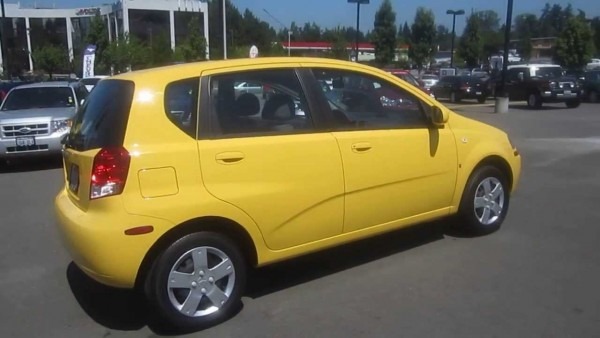 2008 Chevrolet Aveo, Summer Yellow