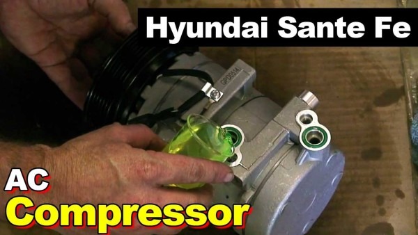 2003 Hyundai Santa Fe Ac Compressor