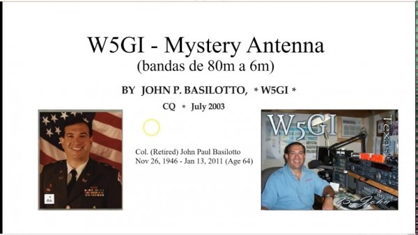 0141 Antena W5gi Mystery Antenna, Por Xq2cg