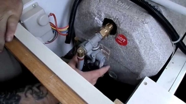 Water Heater Bypass Leak Upgrade Fix In Rv Van Campervan
