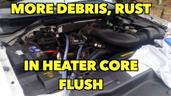 Heater Core Flushnever Ending  2000 Ford Expedition And Maybe