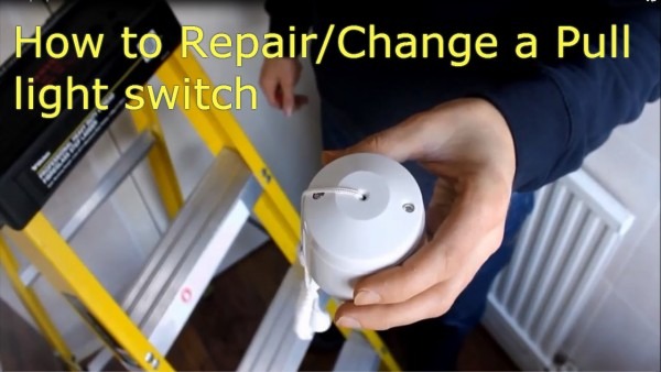 How To Repair Change A Pull Cord Light Switch Video Explanation