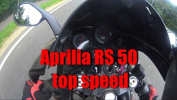 2005 Aprilia Rs 50 Top Speed!!