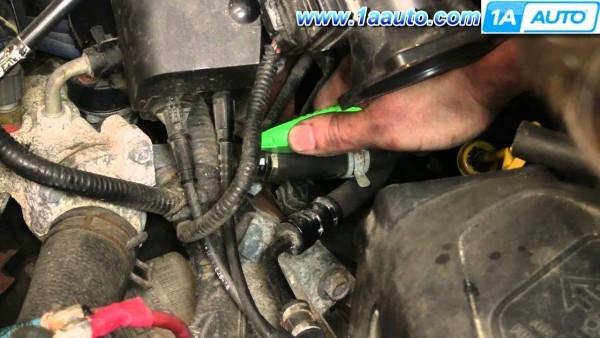 How To Install Replace Heater Hose Assembly Tube Ford Taurus