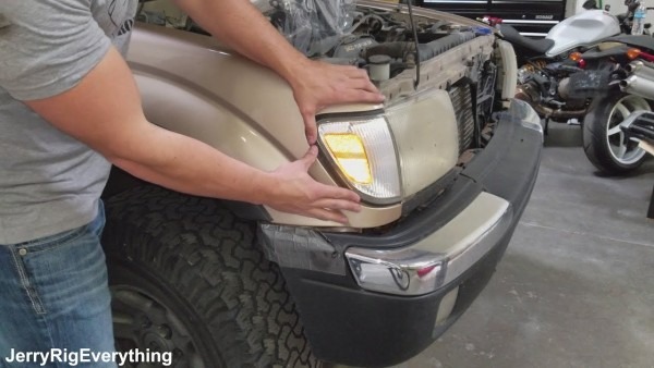 Toyota Tacoma Headlight Lens And Parking Marker Replacement