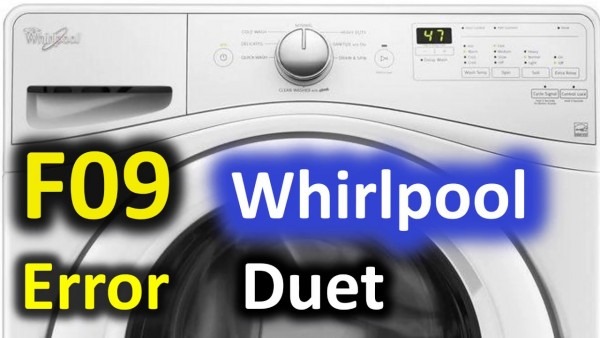 F09 Error Code Solved!!! Whirlpool Duet Front Load Washer Washing