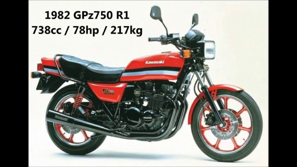 1982 Kawasaki Gpz750 R1 (a K A  Z750gp)