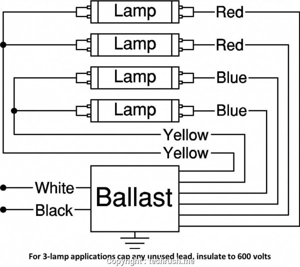 4 Bulb T5 Light Wiring Diagram