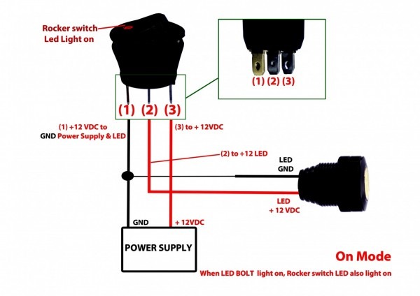 Pictures Led Rocker Switch Wiring Diagram 4 Pin Toggle Wellread
