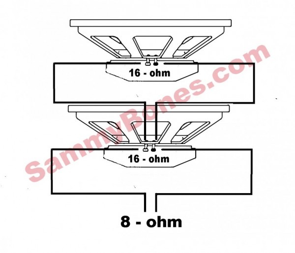8 Ohm Speaker Wiring Diagram