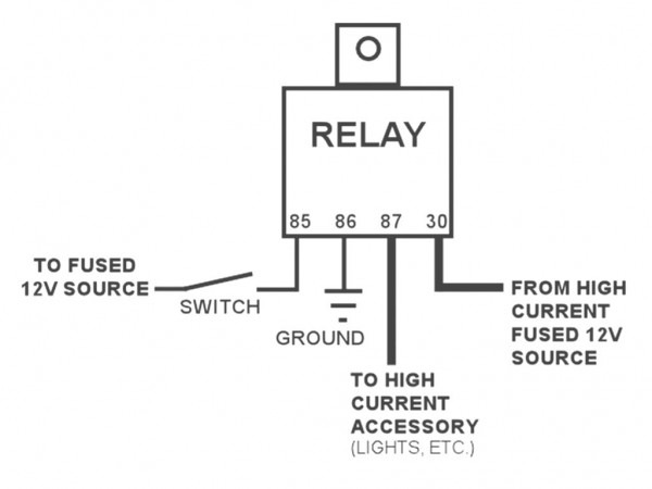 4 Pole Relay Diagram