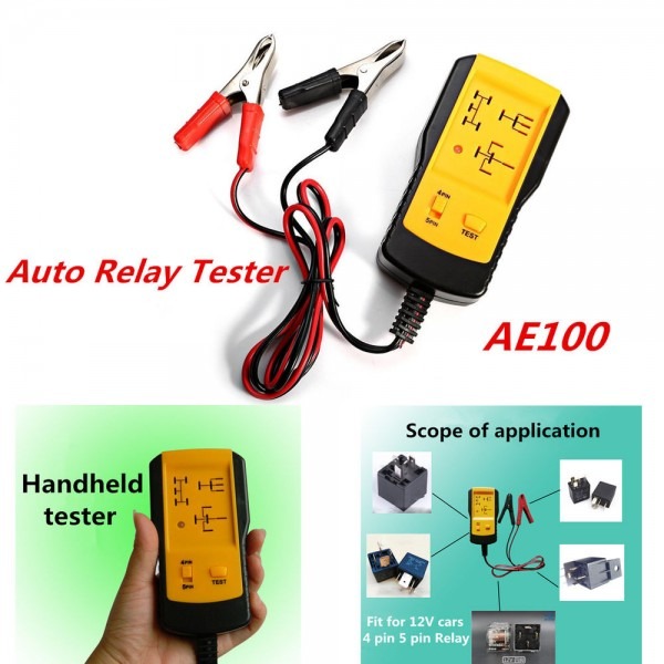 Dc12v Electronic Automotive Relay Tester Car Automotive Battery