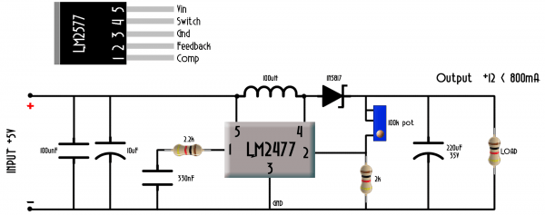Dc To Dc Boost Converter Circuit Homemade