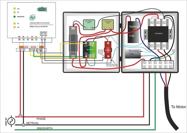 Water Pump Wiring Diagram