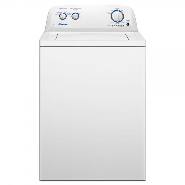 Amana 3 5 Cu  Ft  Top Load Washer In White