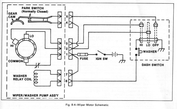 69 C10 Chevy Wiper Motor Wiring