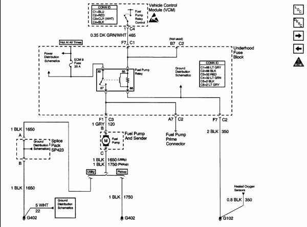 2000 Chevy S10 Fuel Pump Wiring Diagram
