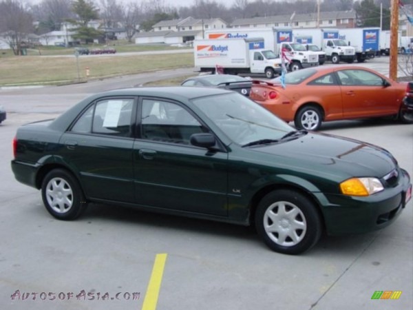 1999 Mazda Protege Lx In Emerald Mica
