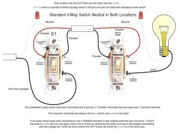 4 Switches 1 Light Wiring Diagram