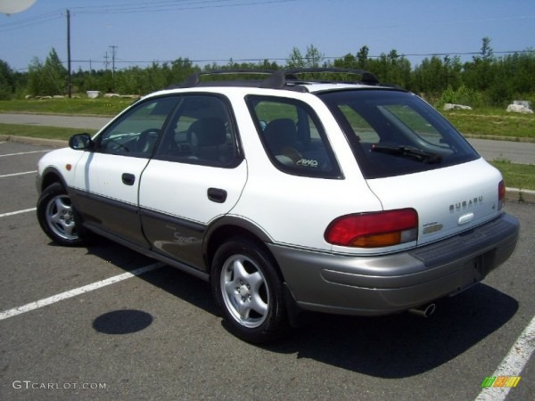 1997 Glacier White Subaru Impreza Outback Sport Wagon  50600922