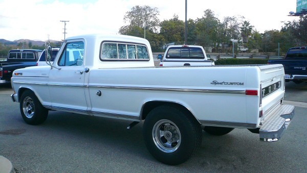 1971 Ford F250 Long Bed Camper Special