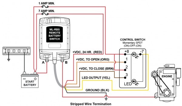 12 Volt Battery Disconnect Wiring Diagram