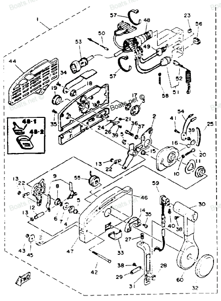 Yamaha 703 Remote Outboard Control Wiring Diagram