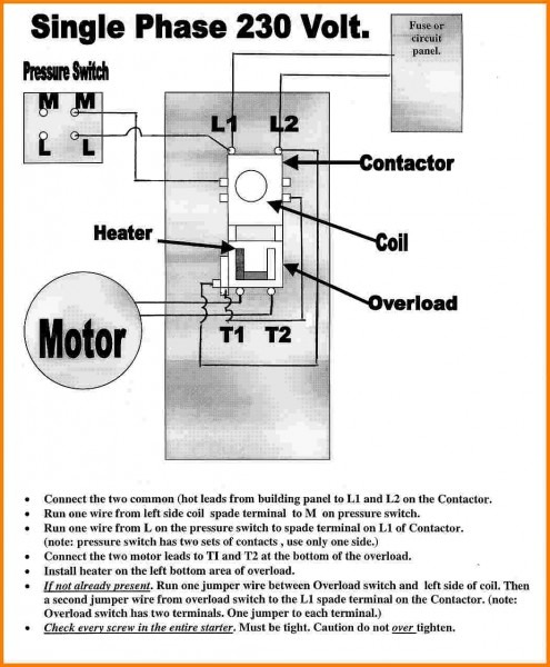 Water Pressure Switch 3 Phase Wiring Diagram
