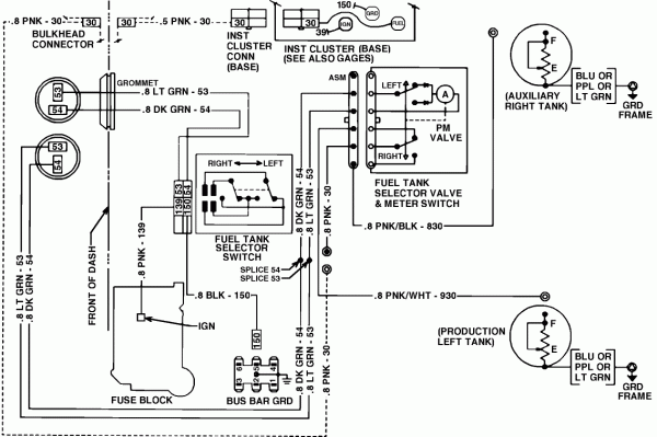 Fuel Tank Wiring Diagram