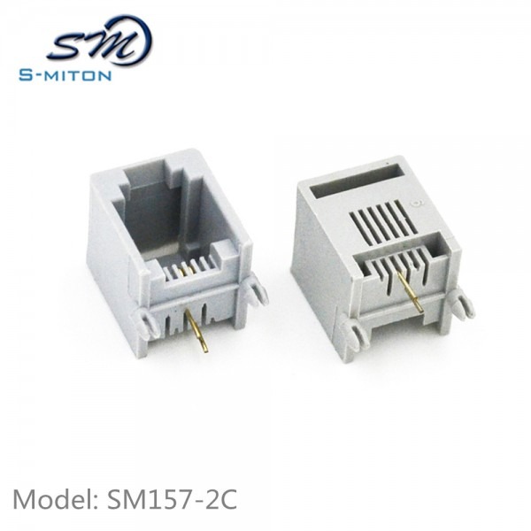 Competitive Price 6 Pin Single Port Rj11 Connector For Pcb Made In