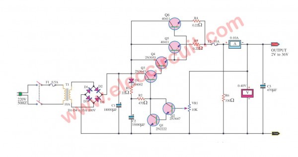 Variable Power Supply Circuit, 0