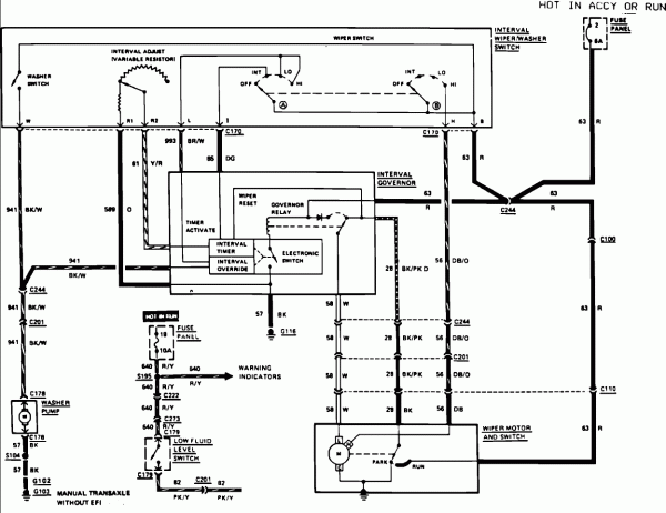 Stereo Wiring Diagram Ford Escort