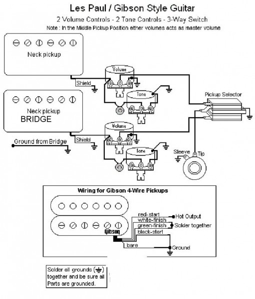Epiphone Les Paul 3 Pickup Wiring Diagram