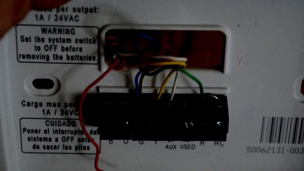 Honeywell Thermostat Wiring Diagram For Rth 3 4 5 Wire